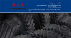 Desktop Screenshot of milwaukeetransmissions.com